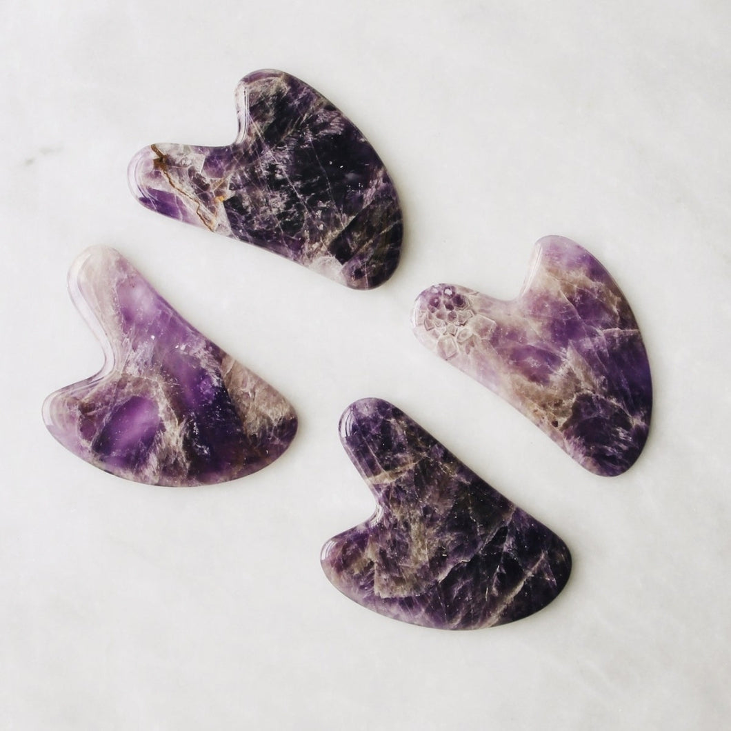 Gua sha Amethyst